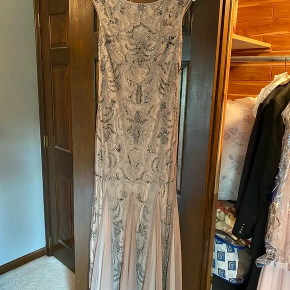 Dresses | Adrianna Papell Taupe Beaded Dress Size 68 | Poshmark Dresses | Adrianna Papell Taupe Beaded Dress Size 68 | Poshmark